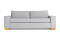 Melrose Queen Size Sleeper Sofa :: Leg Finish: Natural / Sleeper Option: Deluxe Innerspring Mattress