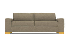 Melrose Queen Size Sleeper Sofa :: Leg Finish: Natural / Sleeper Option: Deluxe Innerspring Mattress