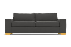 Melrose Queen Size Sleeper Sofa :: Leg Finish: Natural / Sleeper Option: Deluxe Innerspring Mattress