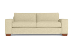 Melrose Queen Size Sleeper Sofa :: Leg Finish: Pecan / Sleeper Option: Memory Foam Mattress