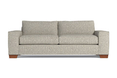 Melrose Queen Size Sleeper Sofa :: Leg Finish: Pecan / Sleeper Option: Memory Foam Mattress