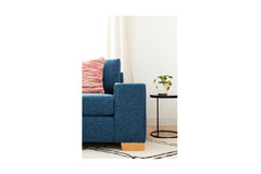 Melrose Queen Size Sleeper Sofa :: Leg Finish: Natural / Sleeper Option: Deluxe Innerspring Mattress