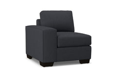 Melrose Left Arm Chair :: Leg Finish: Espresso / Configuration: LAF - Chaise on the Left
