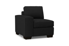 Melrose Left Arm Chair :: Leg Finish: Espresso / Configuration: LAF - Chaise on the Left