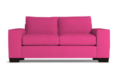 Melrose Twin Size Sleeper Sofa :: Leg Finish: Espresso / Sleeper Option: Memory Foam Mattress