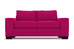 Melrose Twin Size Sleeper Sofa :: Leg Finish: Espresso / Sleeper Option: Memory Foam Mattress