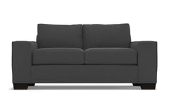 Melrose Twin Size Sleeper Sofa :: Leg Finish: Espresso / Sleeper Option: Deluxe Innerspring Mattress