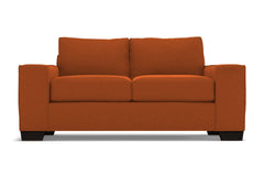 Melrose Twin Size Sleeper Sofa :: Leg Finish: Espresso / Sleeper Option: Deluxe Innerspring Mattress