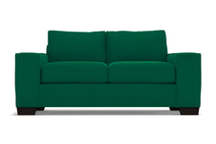 Melrose Twin Size Sleeper Sofa :: Leg Finish: Espresso / Sleeper Option: Deluxe Innerspring Mattress