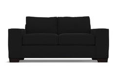 Melrose Twin Size Sleeper Sofa :: Leg Finish: Espresso / Sleeper Option: Memory Foam Mattress