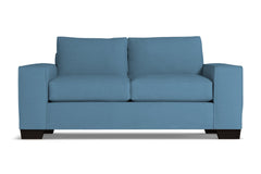 Melrose Twin Size Sleeper Sofa :: Leg Finish: Espresso / Sleeper Option: Memory Foam Mattress