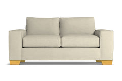 Melrose Twin Size Sleeper Sofa :: Leg Finish: Natural / Sleeper Option: Memory Foam Mattress