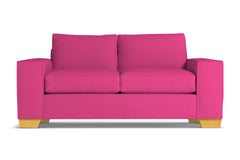Melrose Twin Size Sleeper Sofa :: Leg Finish: Natural / Sleeper Option: Deluxe Innerspring Mattress