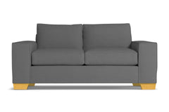 Melrose Twin Size Sleeper Sofa :: Leg Finish: Natural / Sleeper Option: Memory Foam Mattress