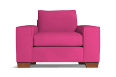 Melrose Chair :: Leg Finish: Pecan