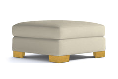 Melrose Large Ottoman :: Leg Finish: Natural