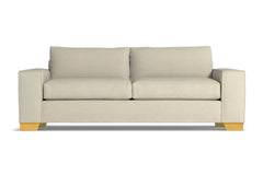 Melrose Queen Size Sleeper Sofa :: Leg Finish: Natural / Sleeper Option: Memory Foam Mattress