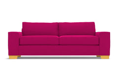 Melrose Queen Size Sleeper Sofa :: Leg Finish: Natural / Sleeper Option: Deluxe Innerspring Mattress