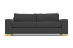 Melrose Queen Size Sleeper Sofa :: Leg Finish: Natural / Sleeper Option: Deluxe Innerspring Mattress