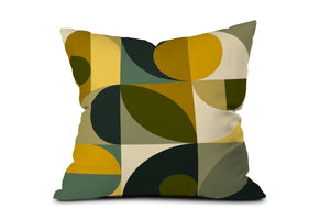 Mid Century 30A Toss Pillow by The Old Art Studio