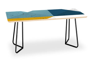 Modern Geometric 19 Coffee Table by The Old Art Studio