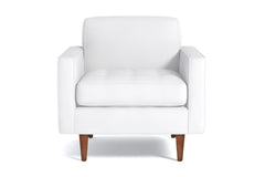 Monroe Chair :: Leg Finish: Pecan