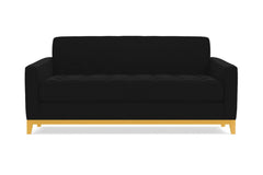 Monroe Drive Twin Size Sleeper Sofa :: Leg Finish: Natural / Sleeper Option: Memory Foam Mattress