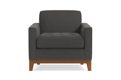 Monroe Drive Chair :: Leg Finish: Pecan
