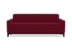 Monroe Drive Queen Size Sleeper Sofa :: Leg Finish: Espresso / Sleeper Option: Memory Foam Mattress