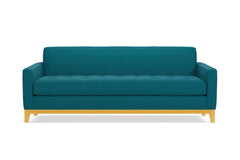 Monroe Drive Queen Size Sleeper Sofa :: Leg Finish: Natural / Sleeper Option: Memory Foam Mattress