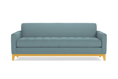 Monroe Drive Queen Size Sleeper Sofa :: Leg Finish: Natural / Sleeper Option: Memory Foam Mattress