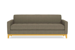 Monroe Drive Queen Size Sleeper Sofa :: Leg Finish: Natural / Sleeper Option: Memory Foam Mattress