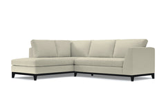 Mulholland Drive 2pc Sleeper Sectional :: Leg Finish: Espresso / Configuration: LAF - Chaise on the Left / Sleeper Option: Deluxe Innerspring Mattress