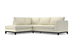 Mulholland Drive 2pc Sleeper Sectional :: Leg Finish: Espresso / Configuration: LAF - Chaise on the Left / Sleeper Option: Deluxe Innerspring Mattress