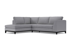 Mulholland Drive 2pc Sleeper Sectional :: Leg Finish: Espresso / Configuration: LAF - Chaise on the Left / Sleeper Option: Deluxe Innerspring Mattress
