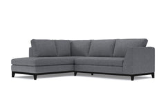 Mulholland Drive 2pc Sleeper Sectional :: Leg Finish: Espresso / Configuration: LAF - Chaise on the Left / Sleeper Option: Deluxe Innerspring Mattress