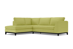 Mulholland Drive 2pc Sleeper Sectional :: Leg Finish: Espresso / Configuration: LAF - Chaise on the Left / Sleeper Option: Deluxe Innerspring Mattress