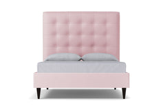 Palmer Upholstered Bed :: Leg Finish: Espresso / Size: King