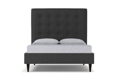 Palmer Upholstered Bed :: Leg Finish: Espresso / Size: King