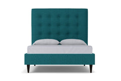 Palmer Upholstered Bed :: Leg Finish: Espresso / Size: King