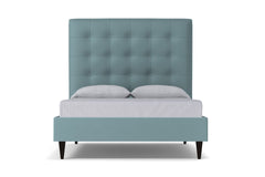 Palmer Upholstered Bed :: Leg Finish: Espresso / Size: King