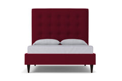 Palmer Upholstered Bed :: Leg Finish: Espresso / Size: King