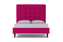 Palmer Upholstered Bed :: Leg Finish: Espresso / Size: Full Size