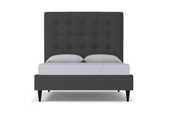 Palmer Upholstered Bed :: Leg Finish: Espresso / Size: King