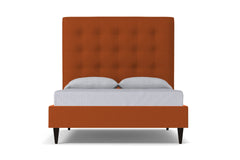 Palmer Upholstered Bed :: Leg Finish: Espresso / Size: King