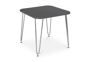 Rosemead Table GRAY/CHROME