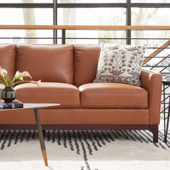 Saddle Brown Leather