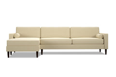 Samson 2pc Sectional Sofa :: Leg Finish: Espresso / Configuration: LAF - Chaise on the Left