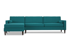 Samson 2pc Sectional Sofa :: Leg Finish: Espresso / Configuration: LAF - Chaise on the Left