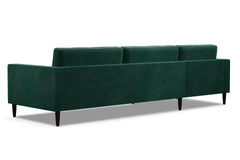 Samson 2pc Sectional Sofa :: Leg Finish: Espresso / Configuration: LAF - Chaise on the Left